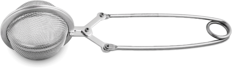 Zaparzacz Sitkowy Do Herbaty i Ziół Szczypce Stal Nierdzewna ROYAL TEA