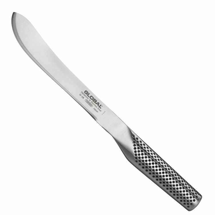 Global Japoński Ostry Nóż Kuchenny Do Mięsa Rzeźnicki 56-58 HRC 18cm G-28