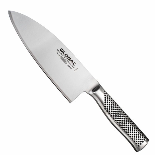 Global Japoński Ostry Nóż Kuchenny Do Ryb i Mięsa 56-58 HRC 18cm G-29