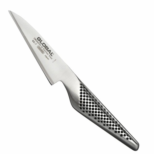 Global Japoński Ostry Nóż Kuchenny Do Obierania Owoców i Warzyw 56-58 HRC 10cm GS-7