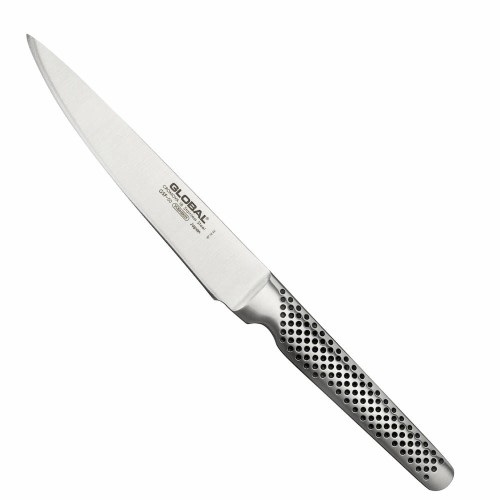 Global Japoński Ostry Nóż Kuchenny Uniwersalny Do Owoców Warzyw 56-58 HRC 15cm GSF-50