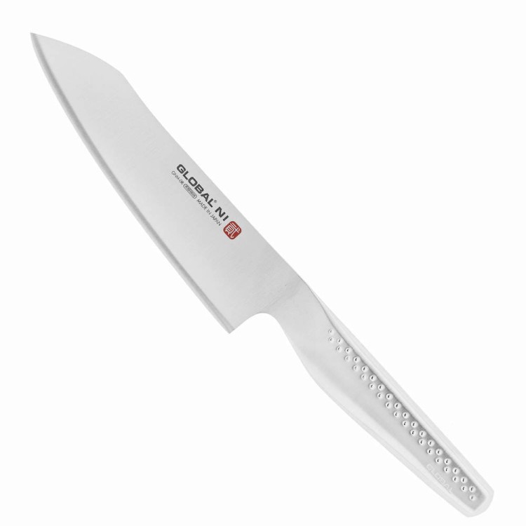 Global NI Japoński Ostry Nóż Kuchenny Do Warzyw 16cm 56-58 HRC GNM-08
