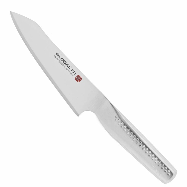 Global NI Japoński Stalowy Nóż Kuchenny Orientalny Szefa Kuchni 16cm GN-008