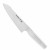 Global NI Japoński Stalowy Ostry Nóż Kuchenny Santoku Do Warzyw 18cm GN-007