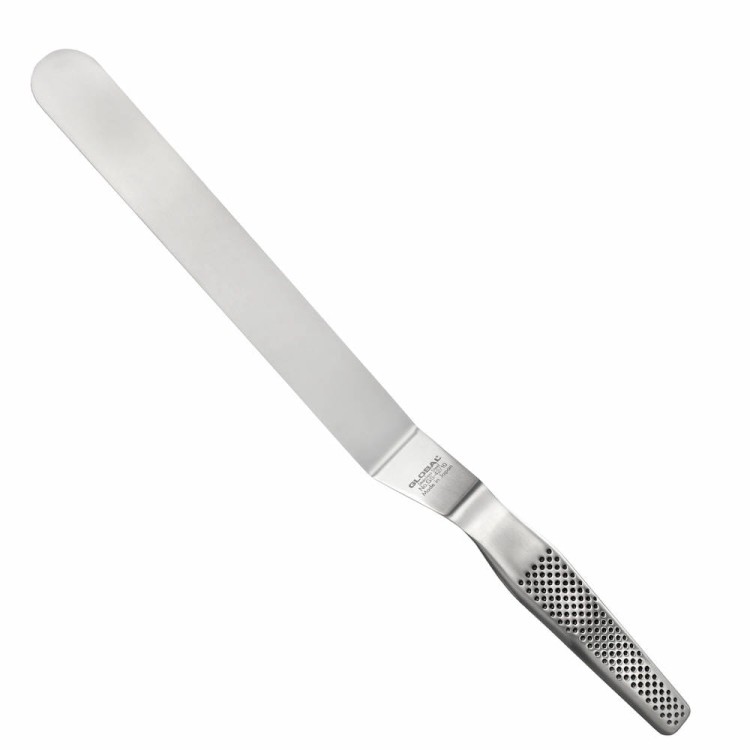 Global Japońska Kuchenna Szpatuła Do Gotowania Stal Nierdzewna 25cm GS-4210