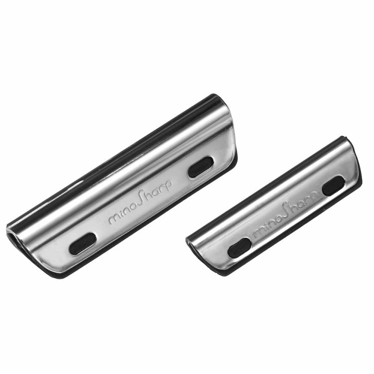 Global MinoSharp Japońskie Prowadnice Do Ostrzenia Noży 2 Sztuki