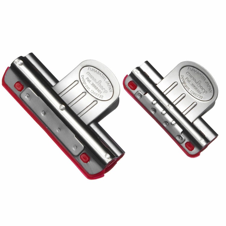 Global MinoSharp Japońskie Klipsy Do Ostrzenia Noży Ułatwiające 2 Sztuki