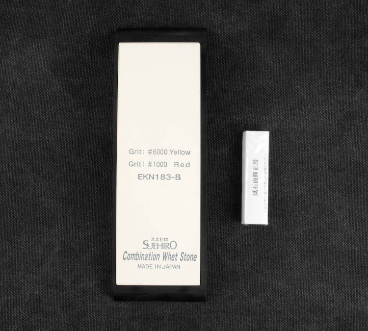 Suehiro Japoński Dwustronny Kamień Ceramiczny 6000/1000 Do Ostrzenia Noży