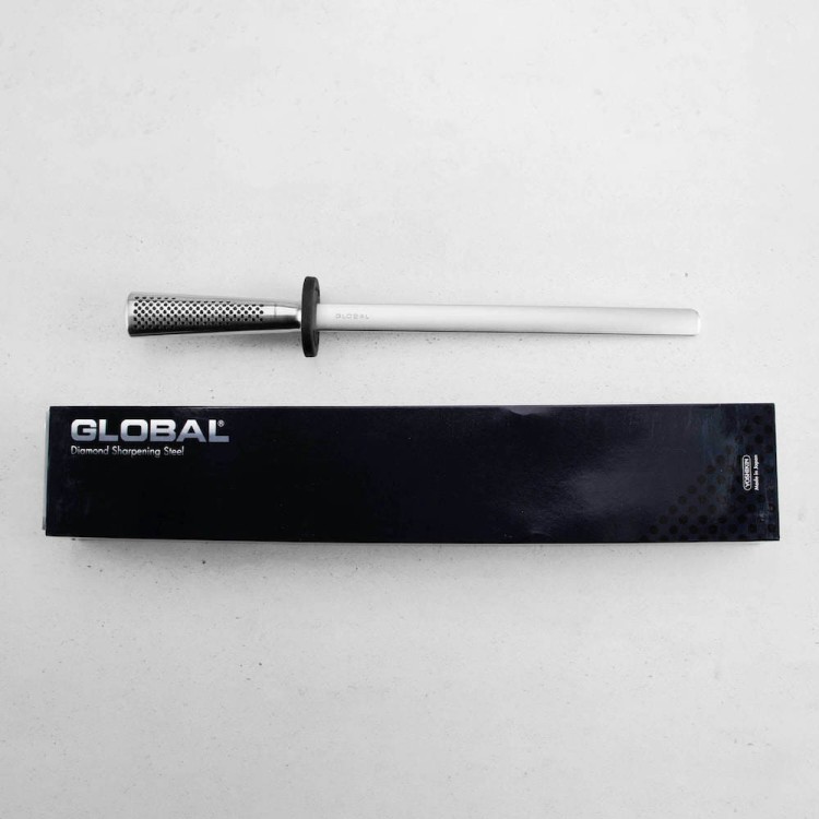 Global Japoński Diamentowy Musak Ostrzałka Do Ostrzenia Noży 26cm G-38/B