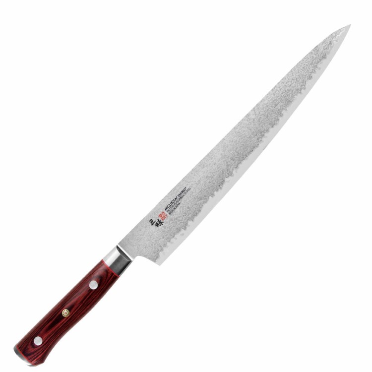Mcusta Zanmai VG-10 Pro Flame Japoński Nóż Sujihiki 27cm