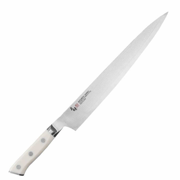 Mcusta Zanmai Classic Damascus VG-10 Corian Japoński Nóż Sujihiki 27cm