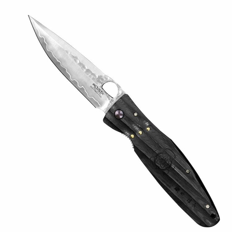 Mcusta Sengoku Black Micarta SPG2 Japoński Nóż Składany 8,6cm