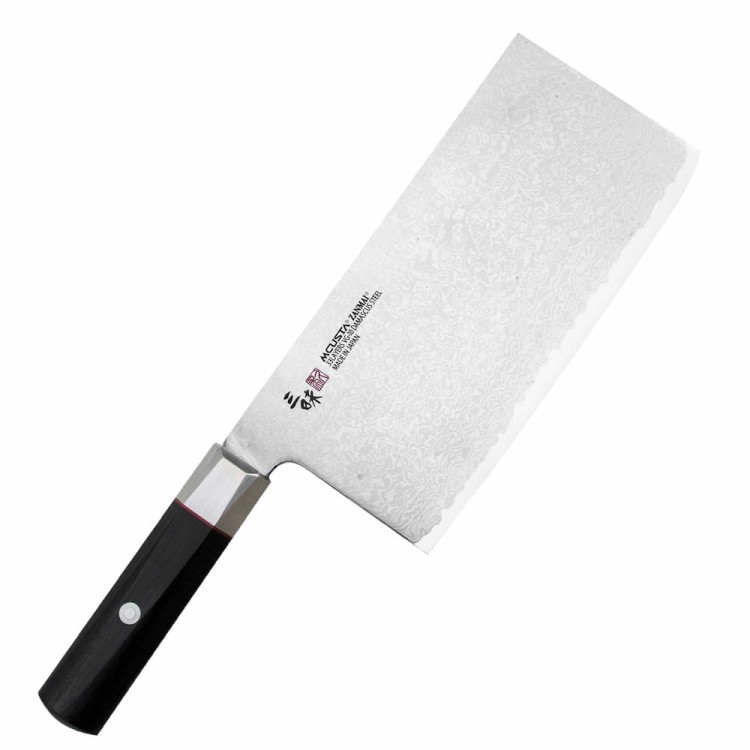 Mcusta Zanmai VG-10 Splash Japoński Nóż w Stylu Chińskim Do Siekania 18cm