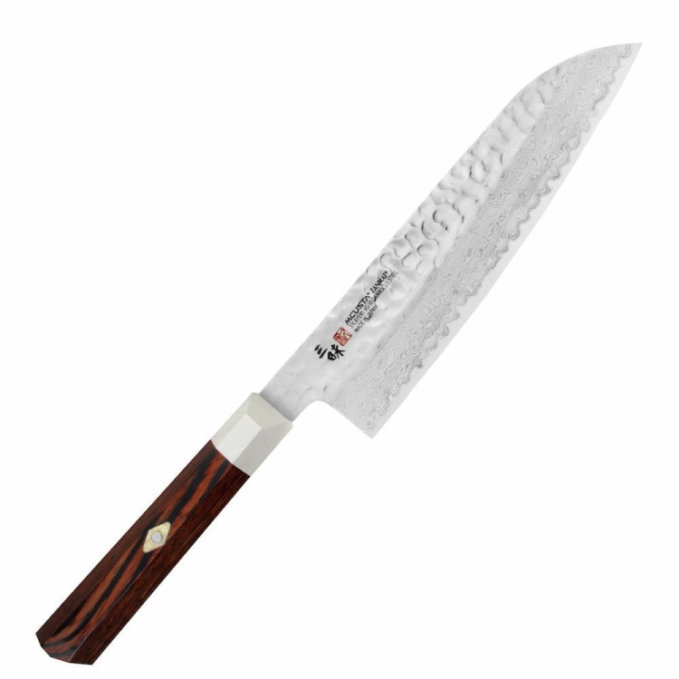 Mcusta Zanmai VG-10 Supreme Hammered Japoński Nóż Santoku 18cm