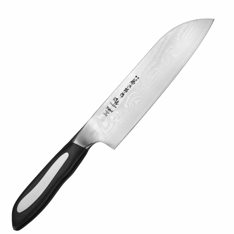 Tojiro Flash VG-10 Japoński Ostry Nóż Kuchenny Santoku Do Warzyw 18cm