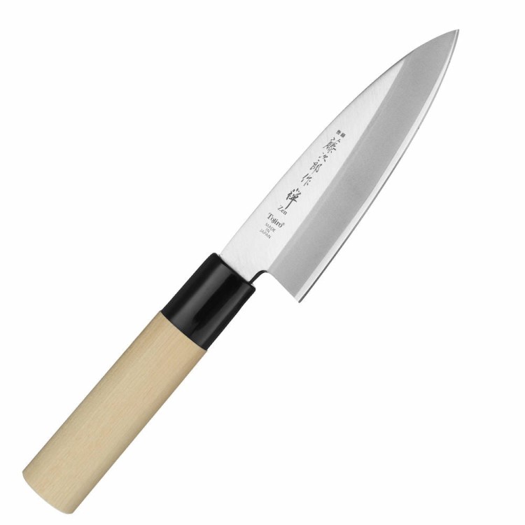 Tojiro Zen VG-10 Japoński Ostry Nóż Kuchenny Mini-Light Deba 60 HRC 11,5cm