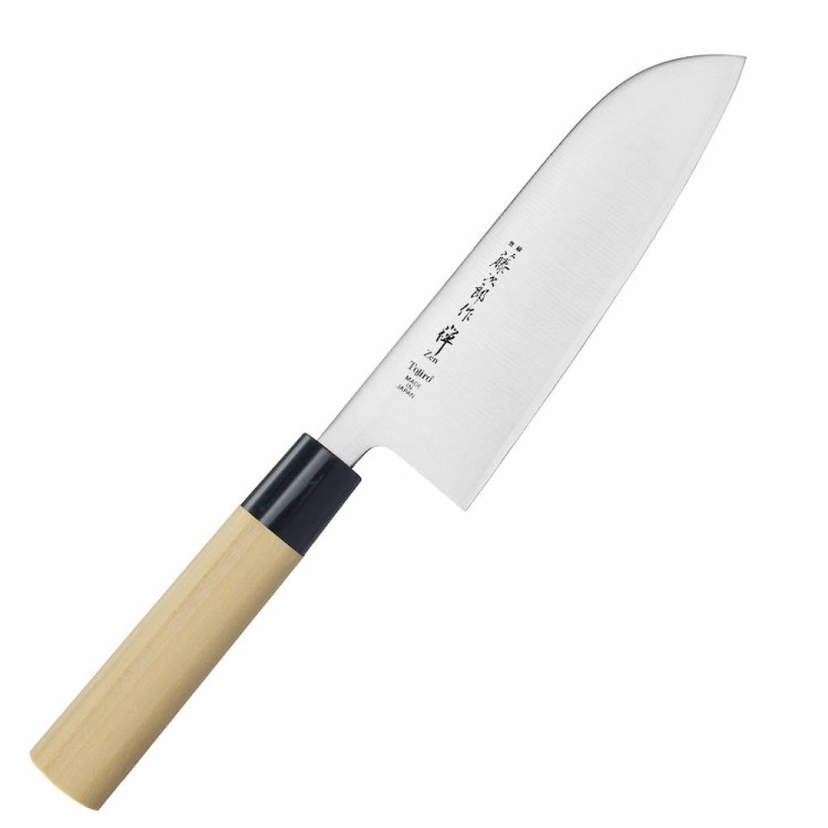 Tojiro Zen VG-10 Japoński Nóż Kuchenny Santoku Do Warzyw 60 HRC 16,5cm