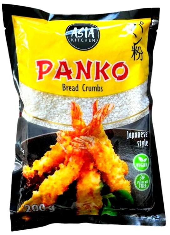 Chrupiąca Gruba Panierka PANKO Chińska Bułka Tarta Crispy Breadcrumbs 200g ASIA KITCHEN