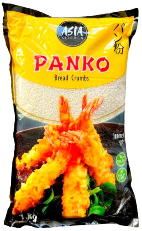 Chrupiąca Panierka Panko Do Mięsa i Krewetek Bułka Tarta Typu Japońskiego 1kg 1000g ASIA KITCHEN
