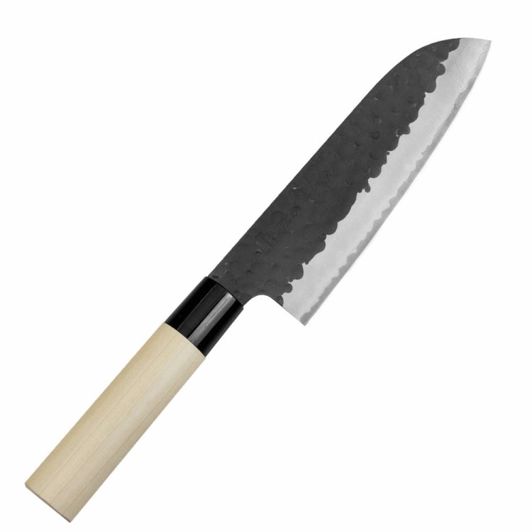 Tojiro Hammered VG-10 Japoński Nóż Kuchenny Santoku Do Warzyw 60 HRC 17cm