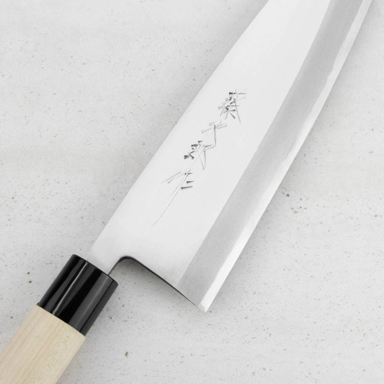 Tojiro Shirogami Japoński Ostry Nóż Kuchenny Do Filetowania Deba 60HRC 27cm