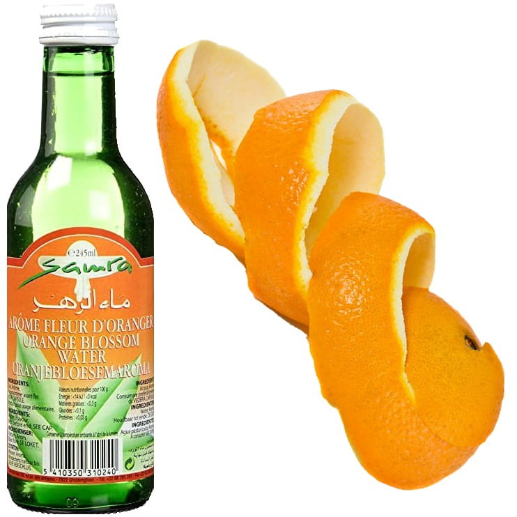 Woda z Kwiatów Pomarańczy Pomarańczowa Aromat 245ml SAMRA