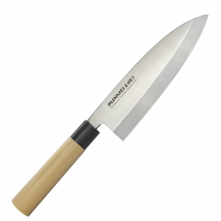 Bunmei Japoński Ostry Nóż Kuchenny Deba Do Filetowania 19,5cm