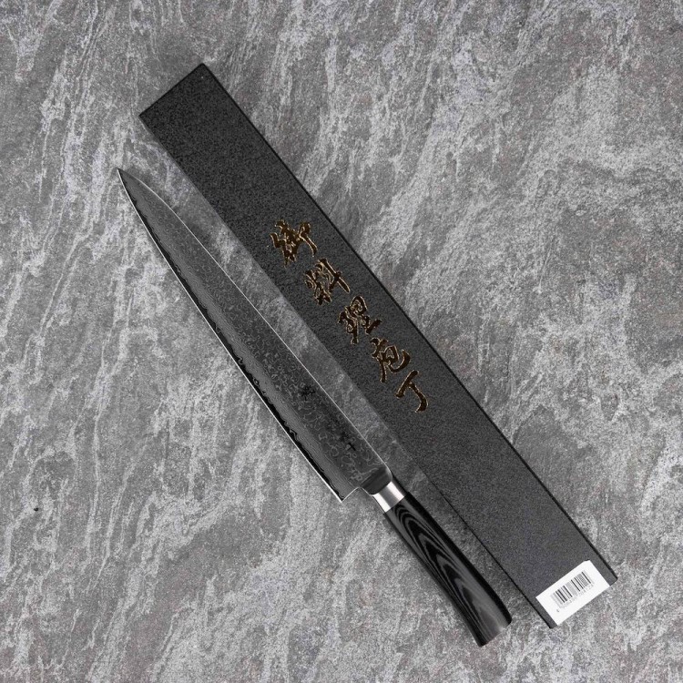 Tamahagane Kyoto VG-5 Japoński Nóż Do Filetowania Sujihiki 61 HRC 27cm