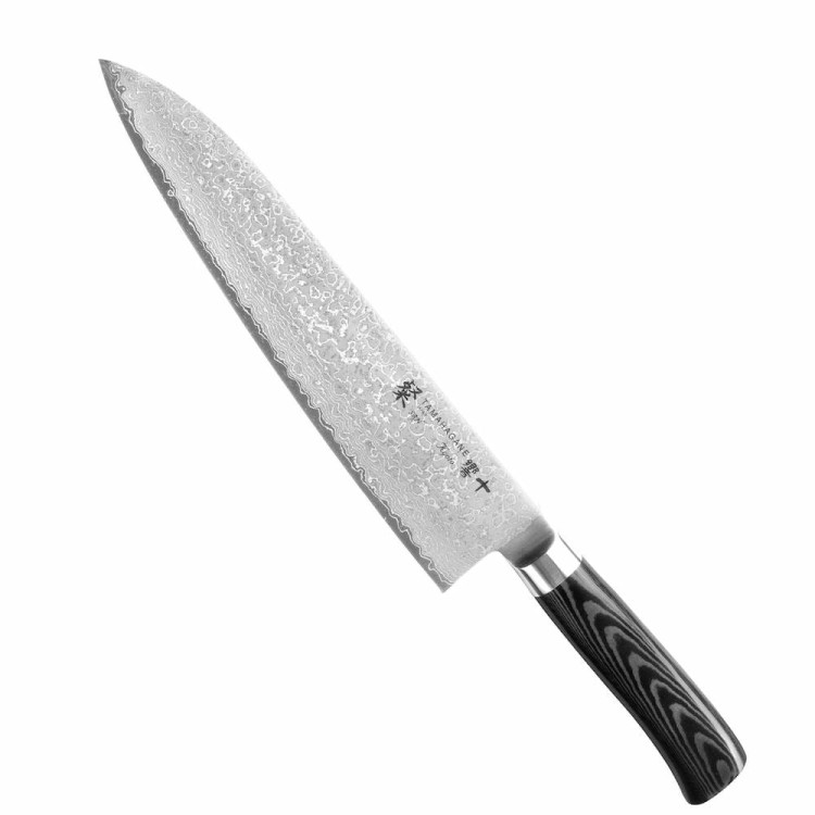 Tamahagane Kyoto VG-5 Japoński Nóż Kuchenny Szefa Kuchni 61 HRC 24cm
