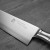 Tamahagane Bamboo VG-5 Japoński Nóż Kuchenny Santoku Do Warzyw 61HRC 17,5cm