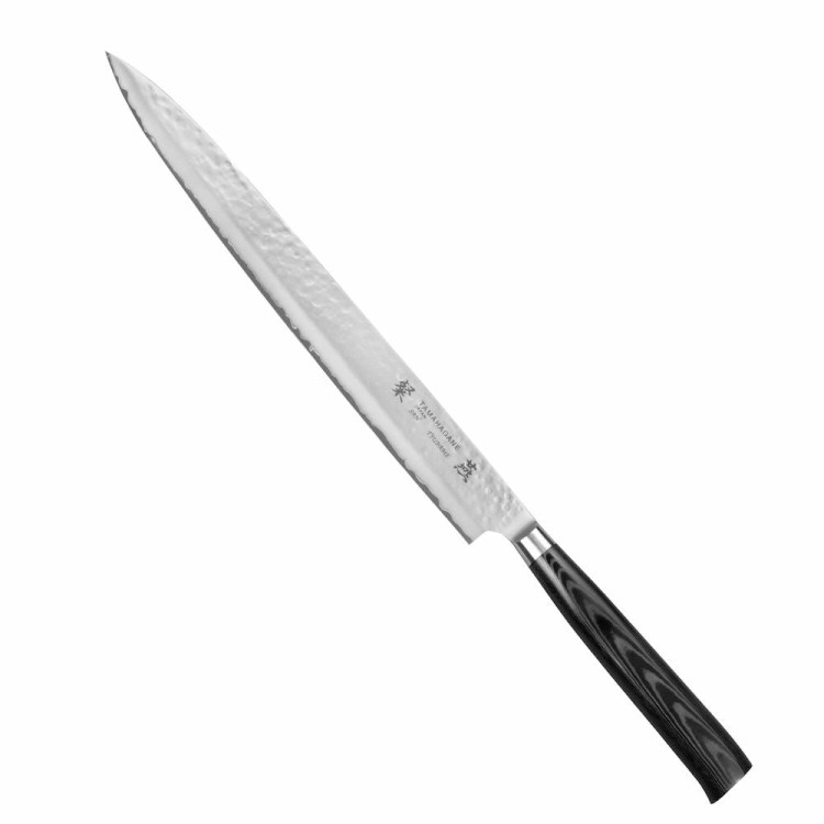 Tamahagane Tsubame Black VG-5 Japoński Nóż Kuchenny Sashimi Do Sushi 61HRC 27cm