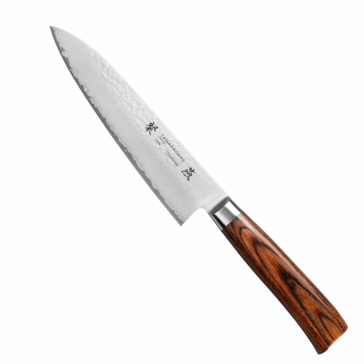Tamahagane Tsubame Brown Nóż Szefa Kuchni 18cm