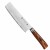 Tamahagane Tsubame Brown Nóż Nakiri 18cm