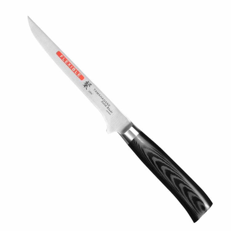 Tamahagane SAN Black Nóż Do Wykrawania Elastyczny 16cm