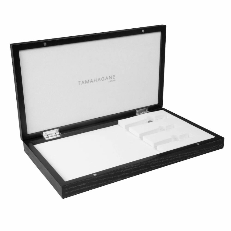 Tamahagane Japońskie Drewniane Pudełko Prezentowe Na 3 Noże Etui 39cm x 22cm