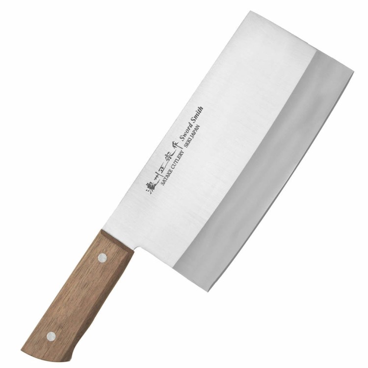 Satake Tomoko 420J2 Japoński Nóż Tasak w Stylu Chińskim Do Siekania 18cm