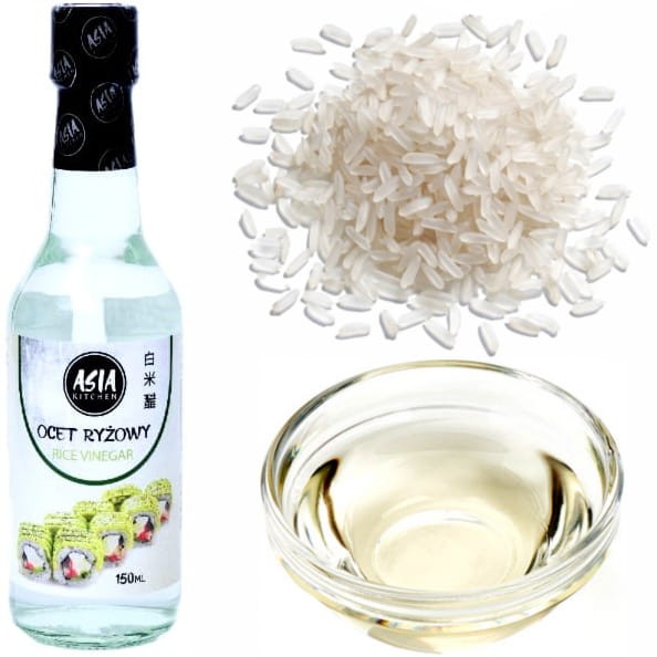 Ocet Ryżowy Do Sushi Marynat i Sałatek Rice Vinegar 150ml ASIA KITCHEN