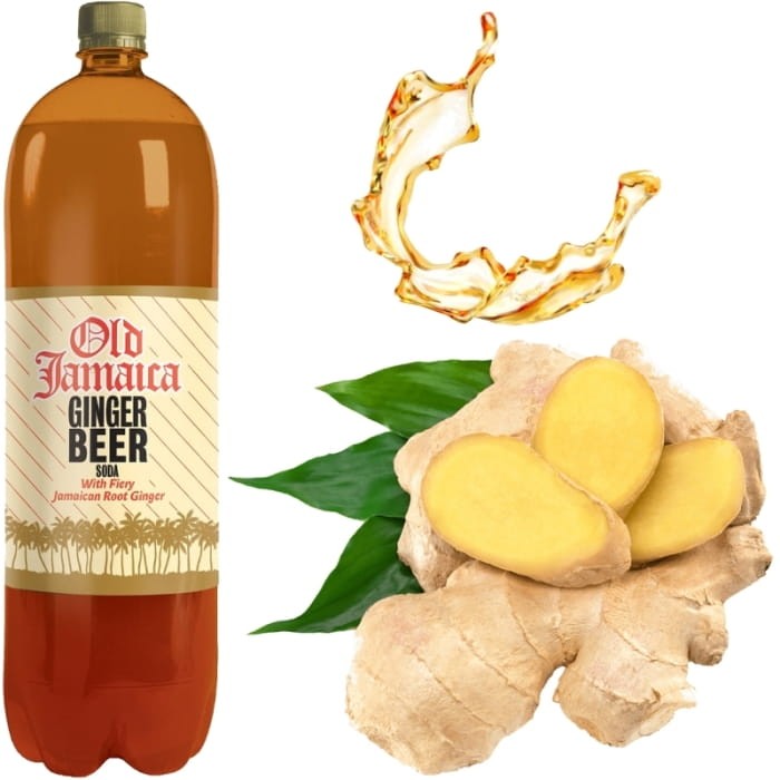 Napój Piwo Bezalkoholowe Imbirowe z Jamajki Ginger Beer 2000ml 2L OLD JAMAICA