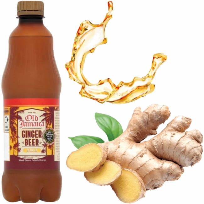 Napój Piwo Bezalkoholowe Imbirowe Imbiru Ginger Beer 500ml 0,5L OLD JAMAICA