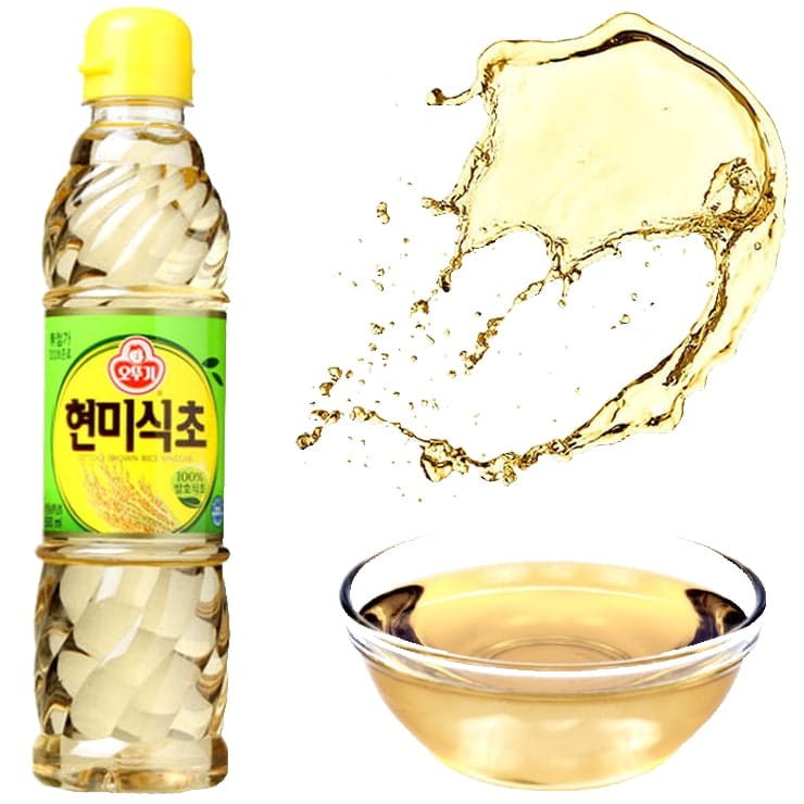 Koreański Ocet Ryżowy Brązowy Do Sushi Do Sałatek i Marynat 500ml OTTOGI