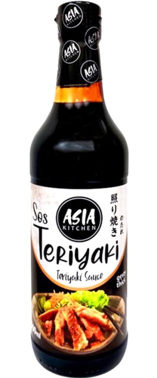 Chiński Gęsty Sos Sojowy Marynata Teriyaki Do Mięsa 500ml ASIA KITCHEN
