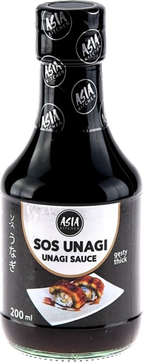 Aromatyczny Gesty Sos Sojowy Marynata Do Węgorza UNAGI 200ml ASIA KITCHEN