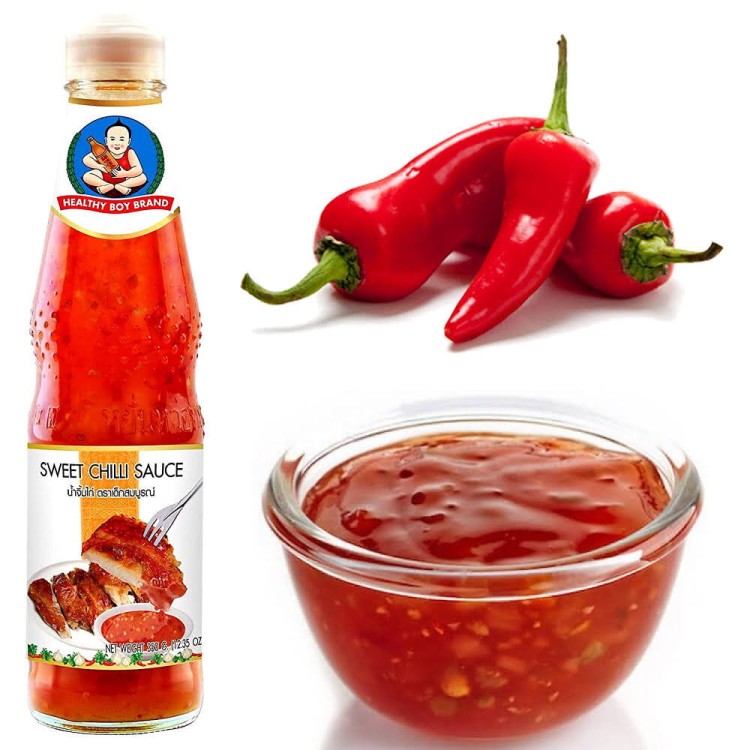 Sos Słodko Ostry Chilli DIP i Baza Do Potraw 300ml HEALTHY BOY BRAND