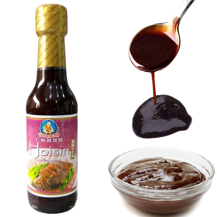 Tajski Gęsty Sos Śliwkowy Hoisin Marynata Do Mięsa 250ml HEALTHY BOY BRAND