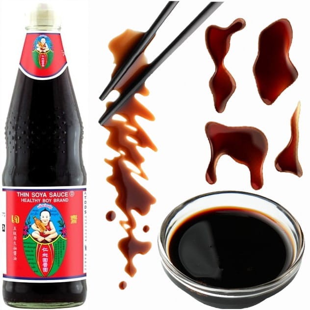 Tajski Sos Sojowy Jasny Jakość Smaku Formuła D 700ml HEALTHY BOY BRAND