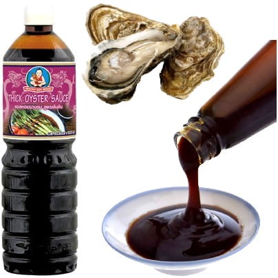 Sos Ostrygowy Gęsty Oryginalny Tajski Smak 1 Litr 1000ml HEALTHY BOY BRAND
