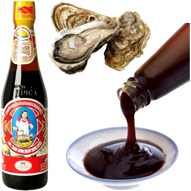 Sos Ostrygowy GĘSTY Oryginalny Tajski z Ostryg Baza Do Potraw 300ml MEAKRUA