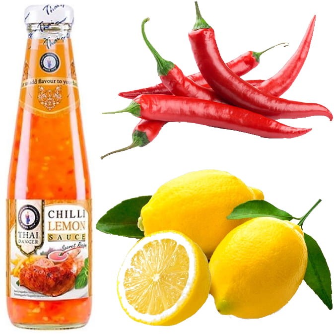 Tajski Słodko Ostry Sos Chili Cytrynowy Na Grilla Oraz Jako DIP 300ml THAI DANCER