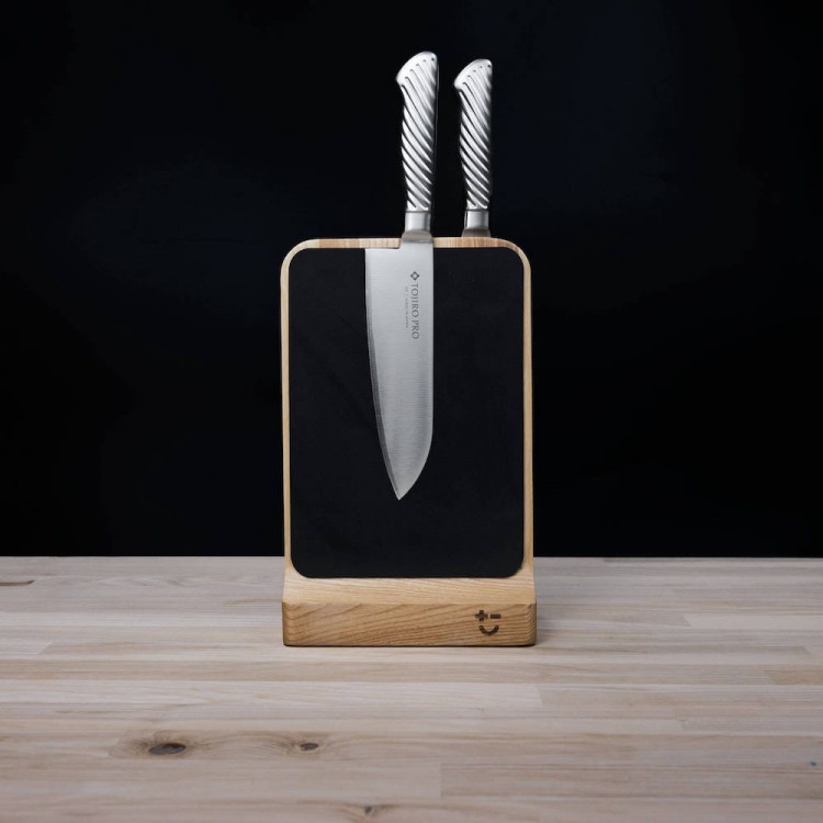 BISBELL Drewniany Blok Magnetyczny Jesion Jesionowy Na Noże Soft Touch