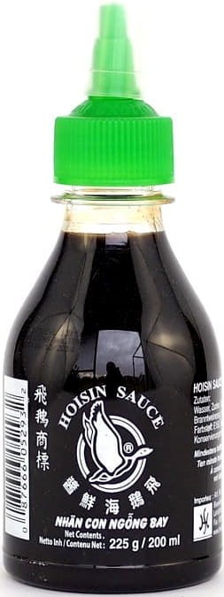 Tajski Sos HOISIN Słodko Pikantny Śliwkowy Hoi Sin z Dozownikiem 200ml FLYING GOOSE BRAND